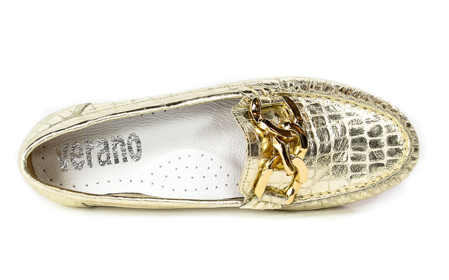 Mokasyny Verano 0-44Z Łuska Rybia