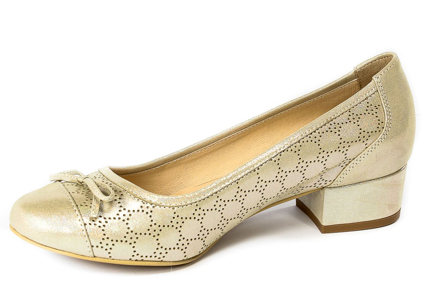 Czółenka Damiss 465/2/A Złota Ayla