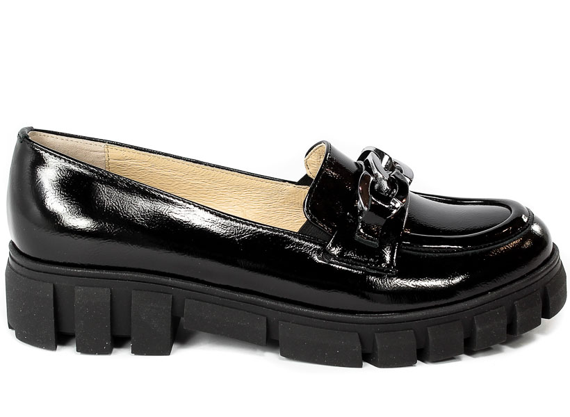 Mokasyny Euro Moda Ace 536 Czarny Naplak