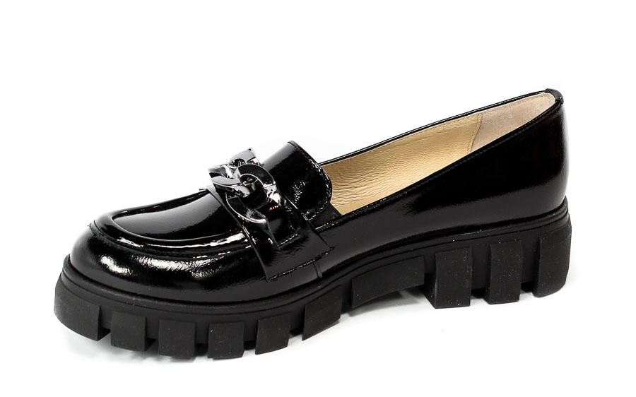Mokasyny Euro Moda Ace 536 Czarny Naplak
