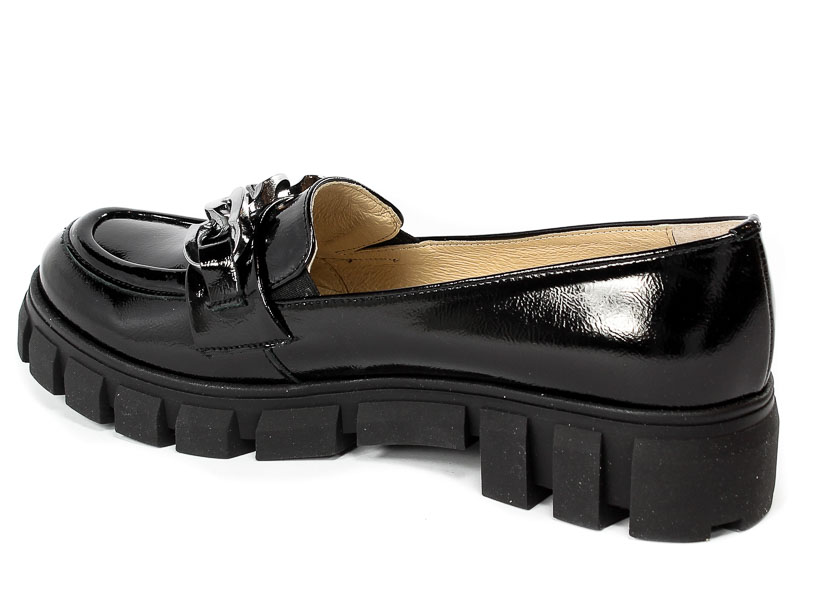 Mokasyny Euro Moda Ace 536 Czarny Naplak