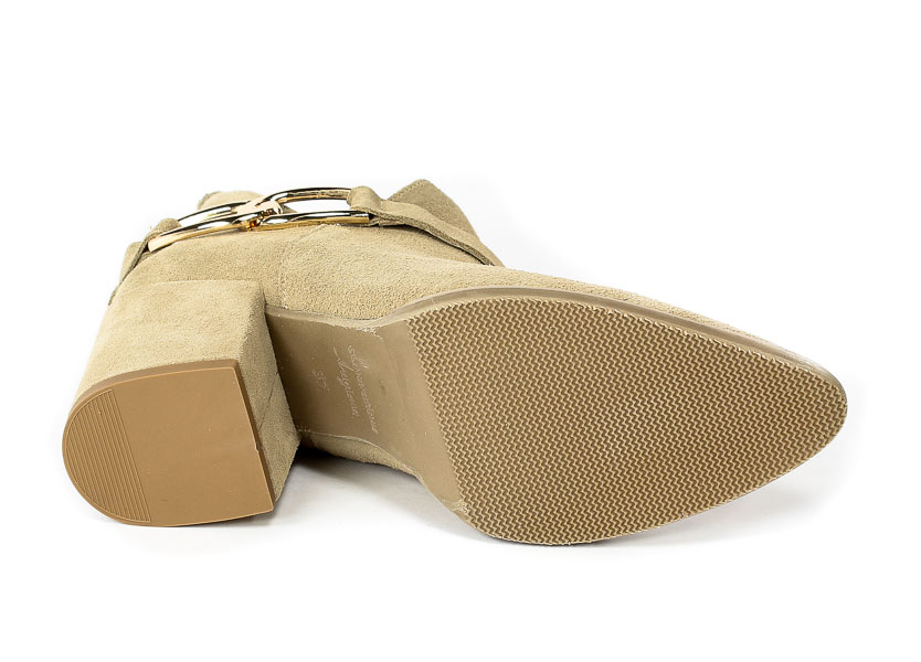 Botki Karino 4209-001 Beż W
