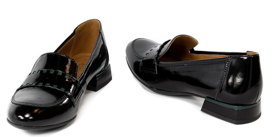 Mokasyny Gamis 5303 A128 Zielony