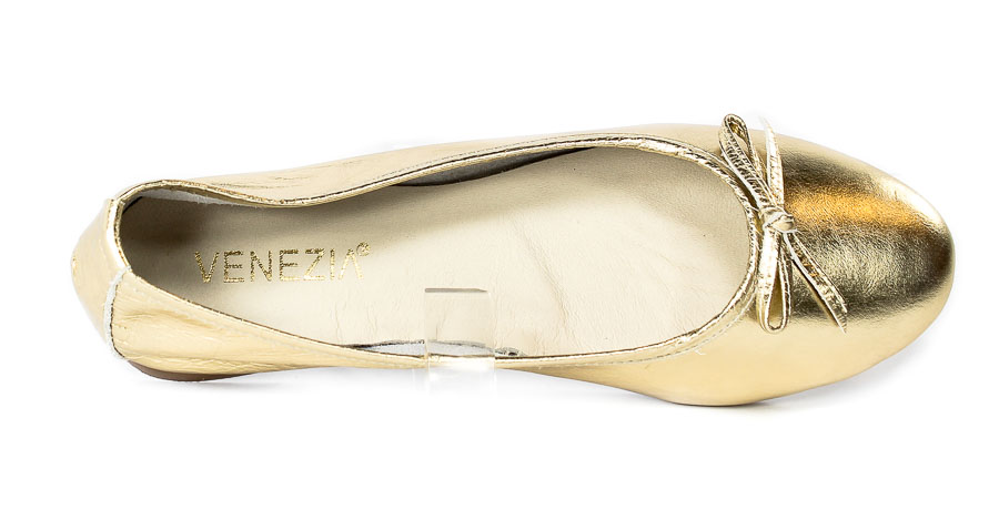 Baleriny Venezia 6021 Gold
