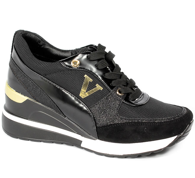 Sneakersy Vinceza 22-10574 BK Czarny