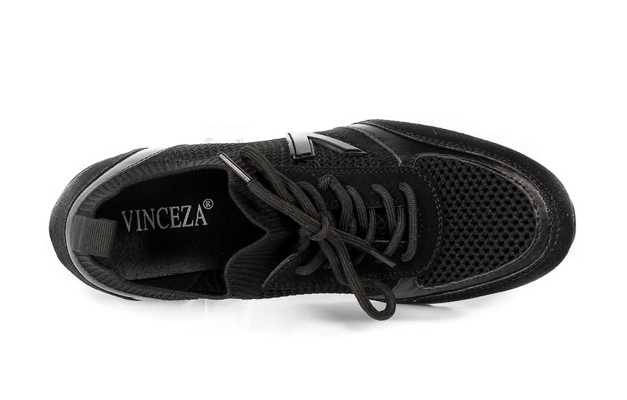 Sneakersy Vinceza 22-10745BK Czarny