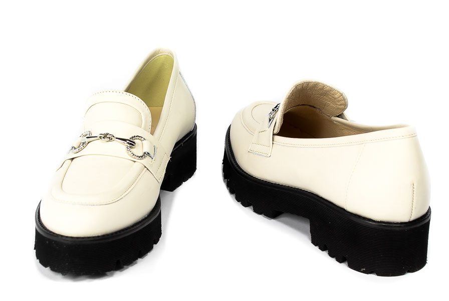 Mokasyny Uncome 34218 OFF White
