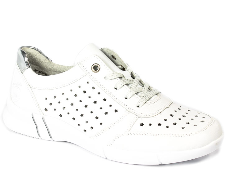 Półbuty Rieker N2151-80 White