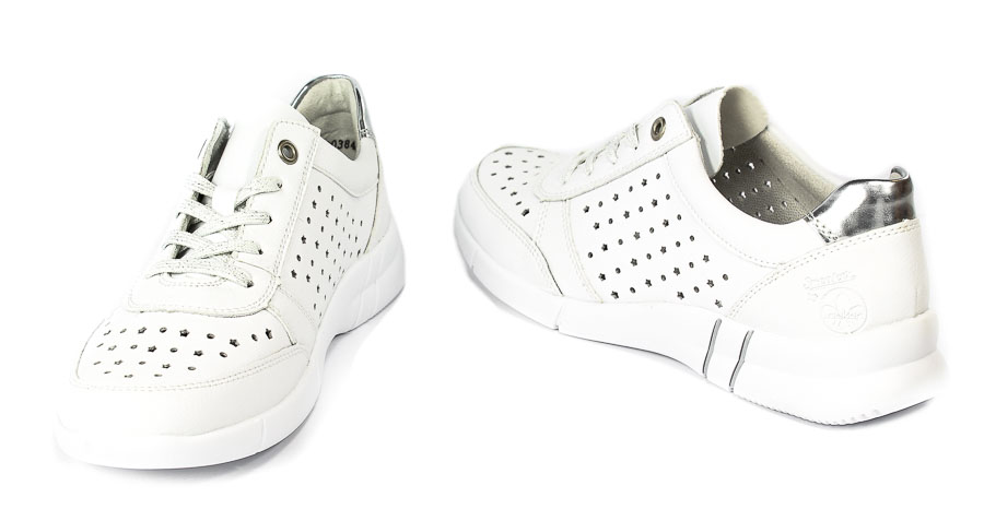 Półbuty Rieker N2151-80 White