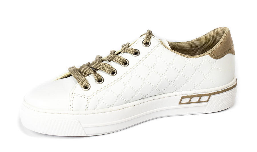 Półbuty Rieker L88W2-80 White