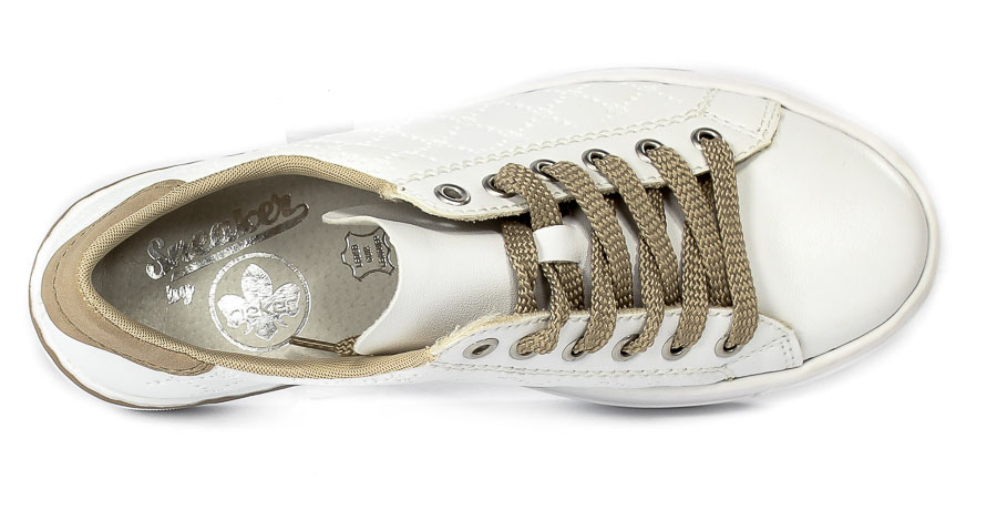 Półbuty Rieker L88W2-80 White