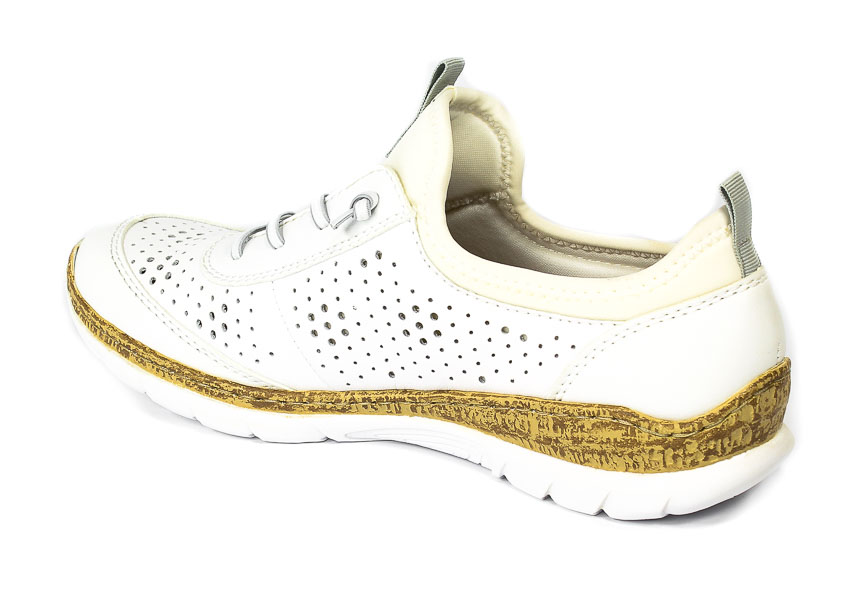 Półbuty Rieker N4222-80 White