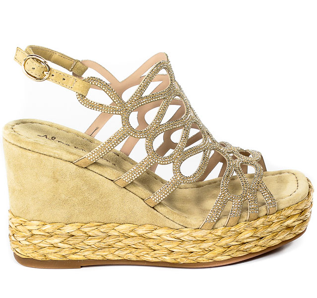 Sandały Alma En Pena V22286 Suede Sand