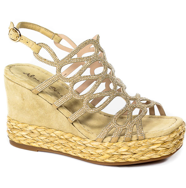 Sandały Alma En Pena V22286 Suede Sand