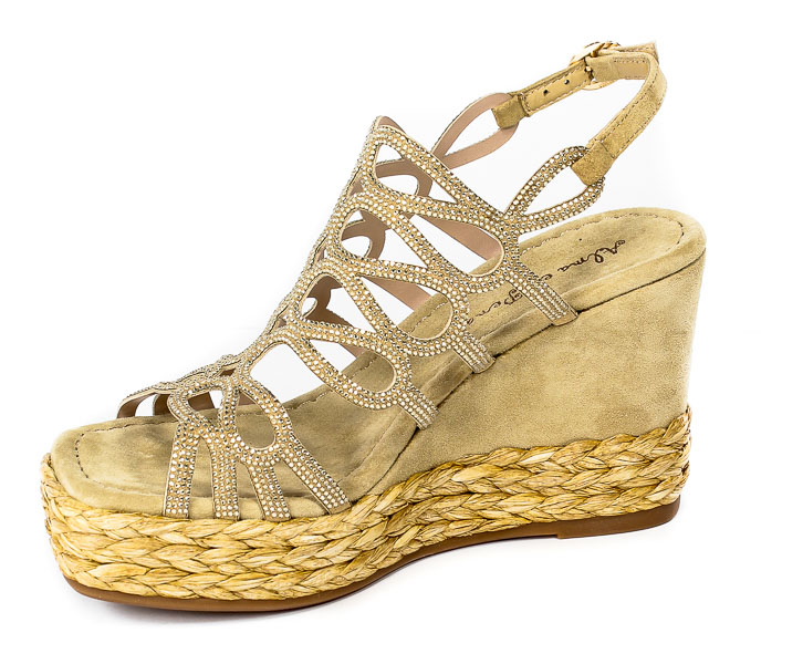 Sandały Alma En Pena V22286 Suede Sand