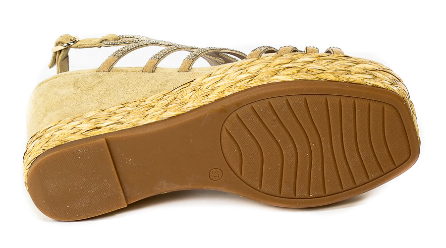 Sandały Alma En Pena V22286 Suede Sand