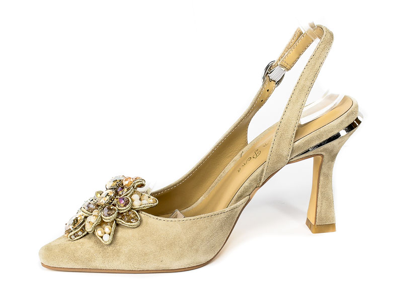 Sandały Alma En Pena V22121 Suede Vison