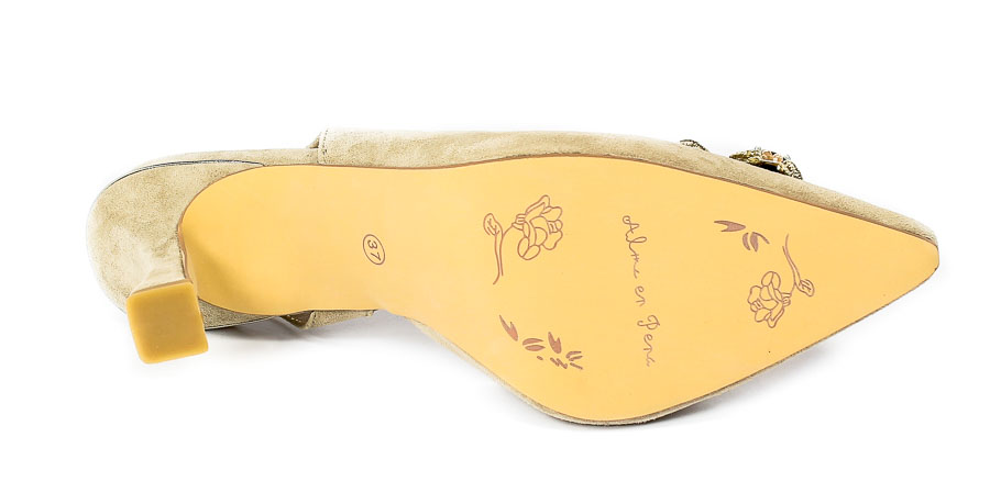 Sandały Alma En Pena V22121 Suede Vison