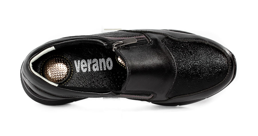 Półbuty Verano F212 Black poli
