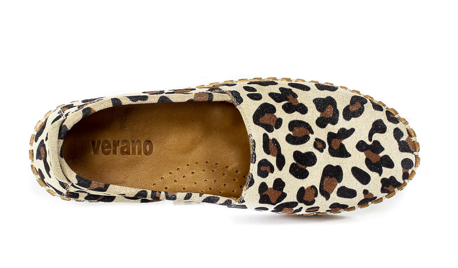 Mokasyny Verano 4720 Leopard