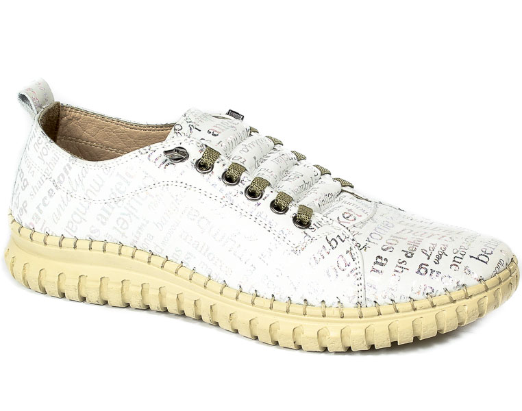 Półbuty Verano 4811 White