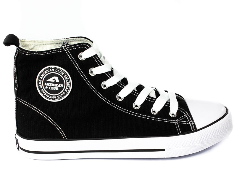 Trampki American LH01/22 Black-14/White