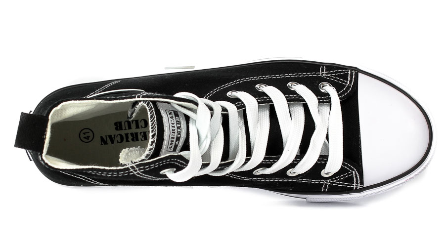 Trampki American LH01/22 Black-14/White