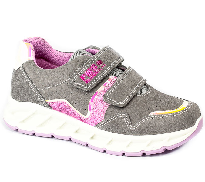 Półbuty Primigi 1874122 Scamosciat/rete/grig r. 36-37