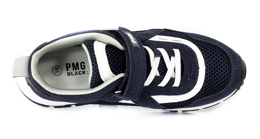 Półbuty Primigi 19366611 Suede pu/rete/navy/b r.31-33