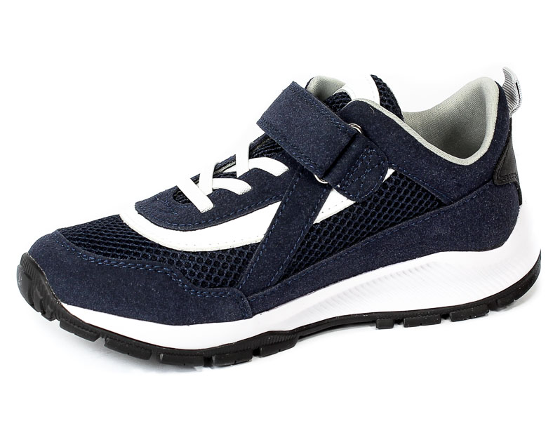 Półbuty Primigi 19366611 Suede pu/rete/navy/b 