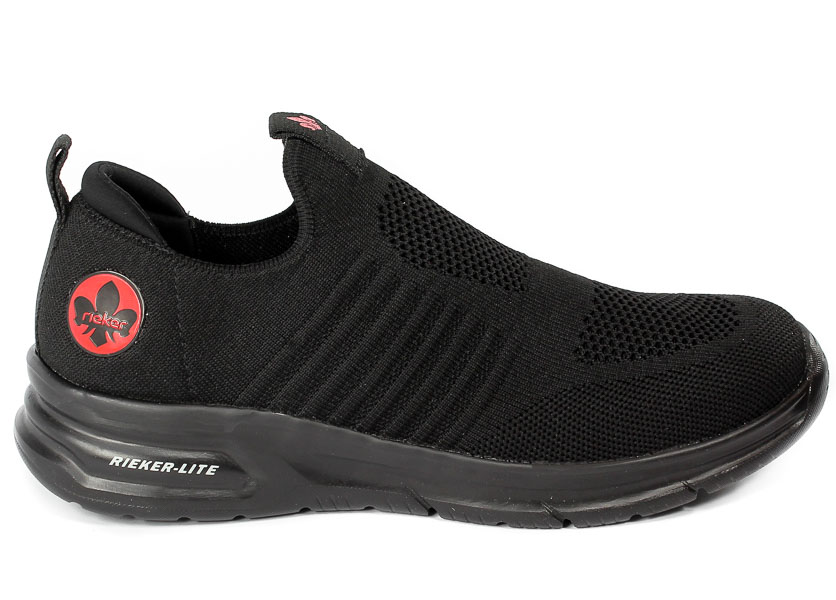 Półbuty Rieker B7365-00 Black 