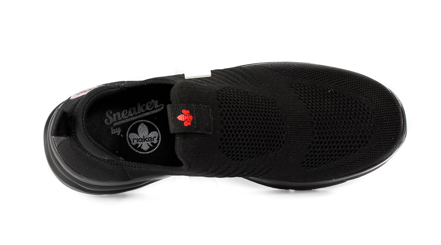 Półbuty Rieker B7365-00 Black 