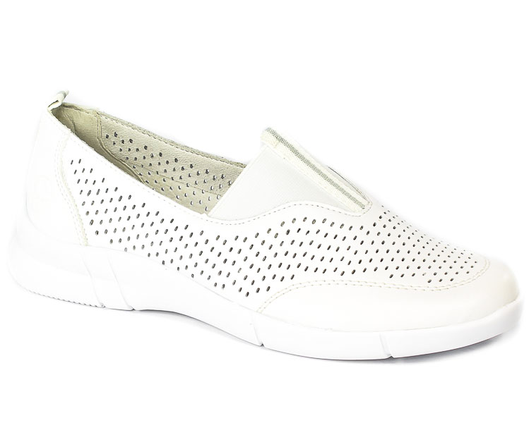 Półbuty Rieker N2125-80 White