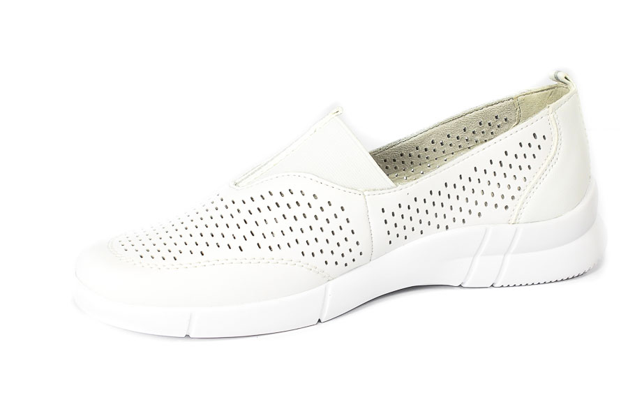 Półbuty Rieker N2125-80 White
