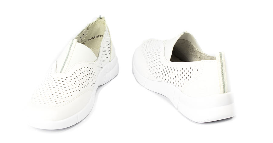 Półbuty Rieker N2125-80 White
