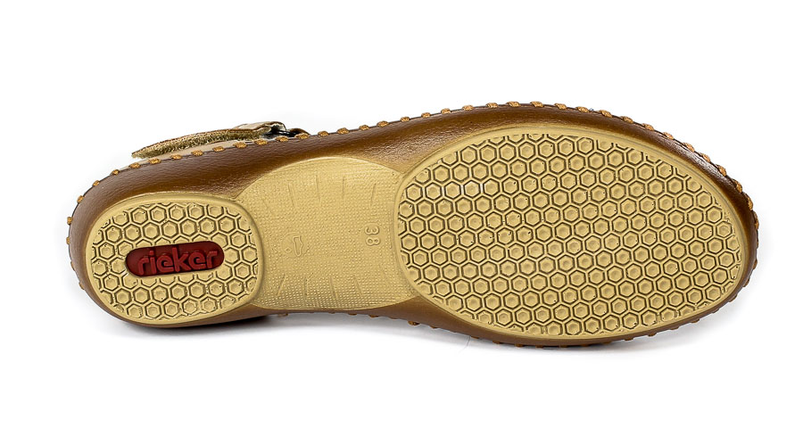 Sandały Rieker M1655-60 Beige Comb