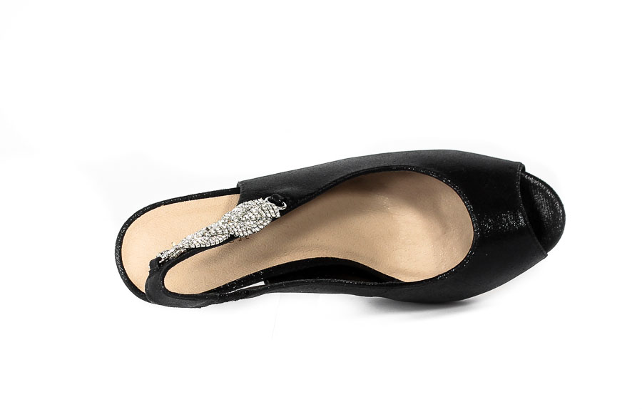 Sandały Menbur 23172-0001 Negro-Black