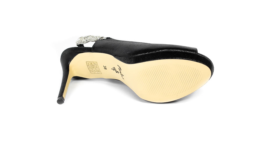 Sandały Menbur 23172-0001 Negro-Black