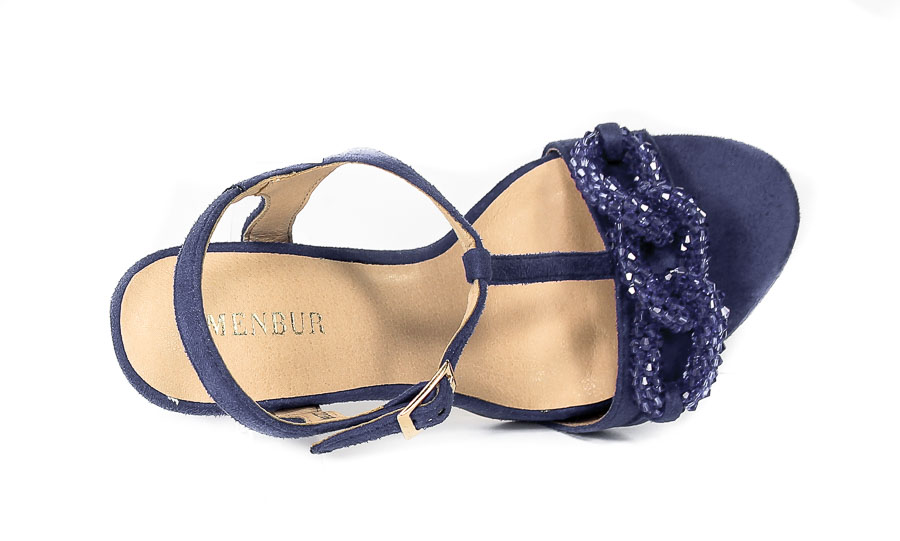 Sandały Menbur 22769 - 0055 Azul-Blue