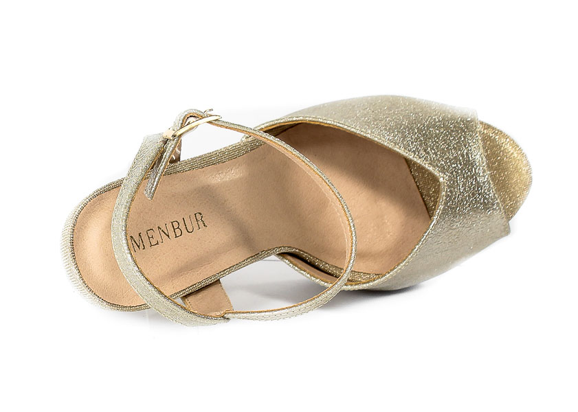 Sandały Menbur 23000-0000 Oro-Gold