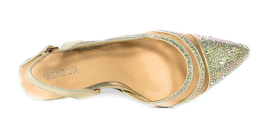 Sandały Menbur 23146-0000 Oro-Gold