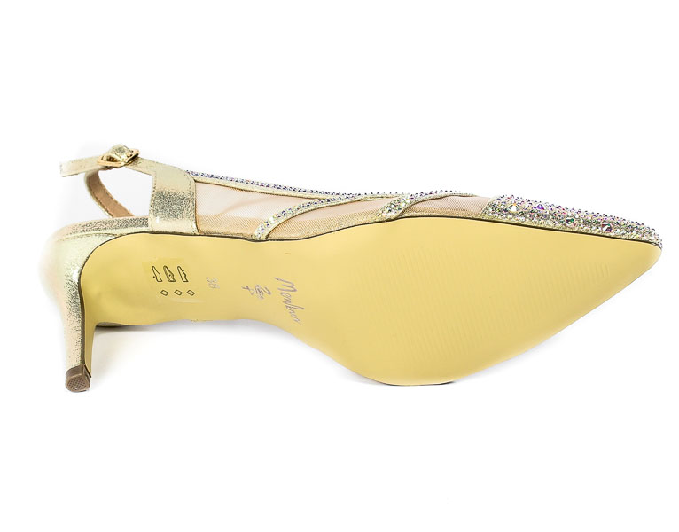 Sandały Menbur 23146-0000 Oro-Gold