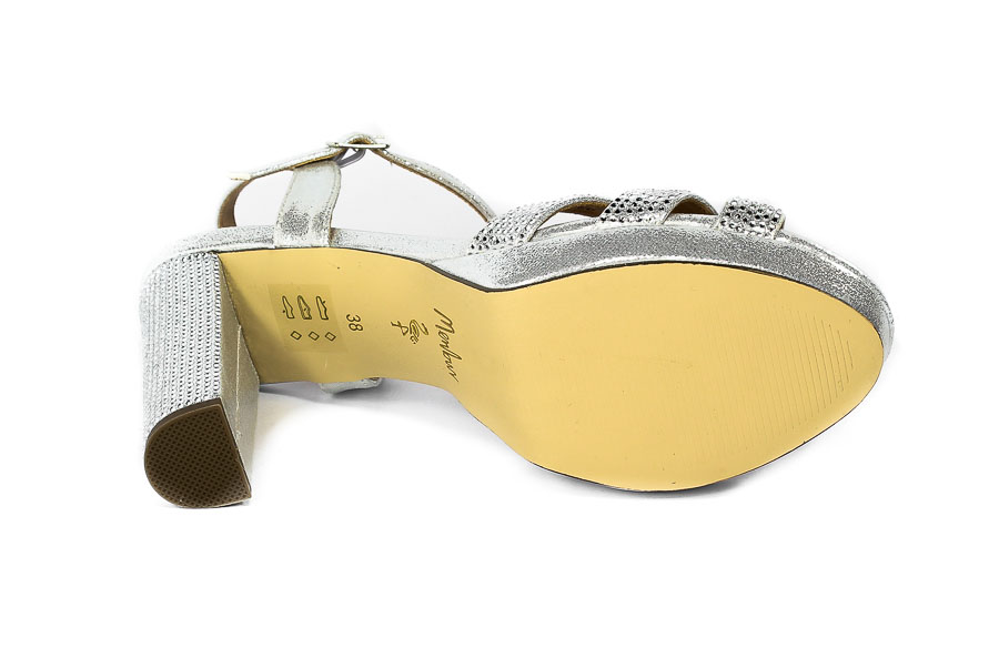 Sandały Menbur 23145-0009 Plata-Rose