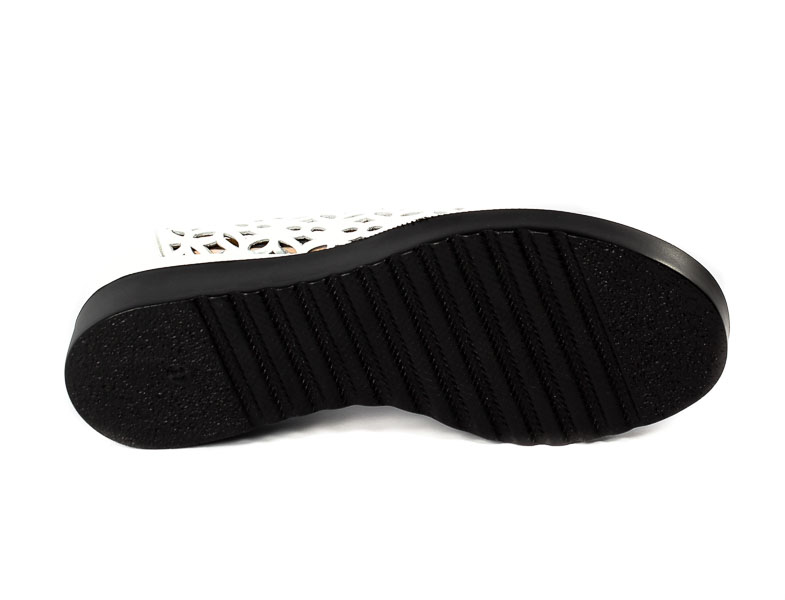 Półbuty Ravini 019-9317 136 Biały