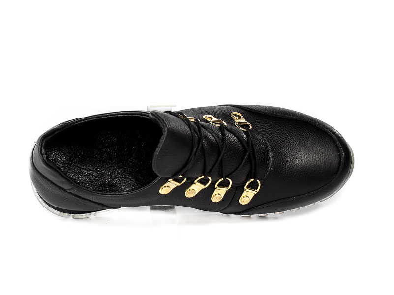 Półbuty Dolce Pietro 4121-001-01-1 Czarny