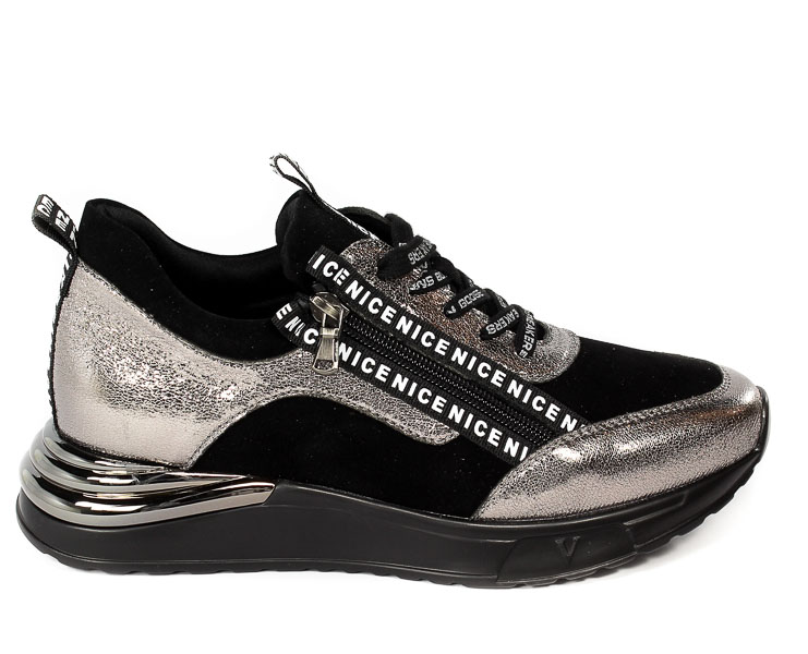 Sneakersy Vinceza 22-10646 BK Czarny