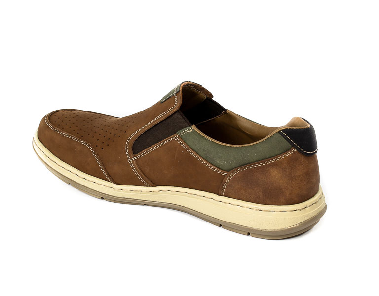 Półbuty Rieker 17371-25 Brown