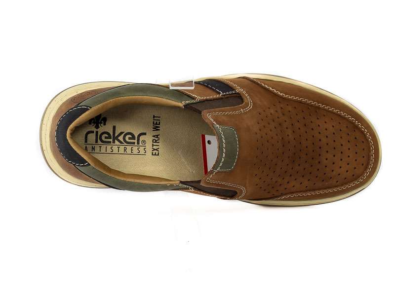 Półbuty Rieker 17371-25 Brown