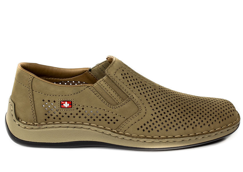Półbuty  Rieker 05297-64 Beige