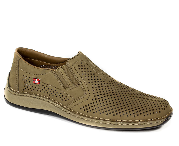 Półbuty  Rieker 05297-64 Beige